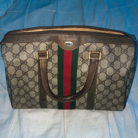 authentic gucci handle bag - Picture 2 of 8